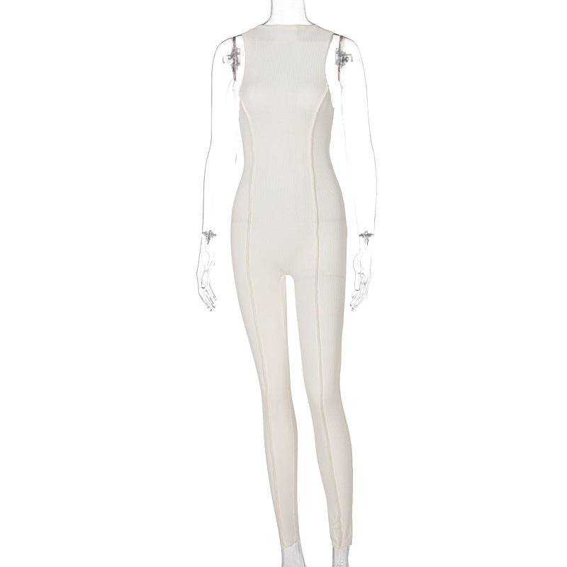 Women Jumpsuit Women's Spring Clothing Slim Fit Sports Jumpsuit
