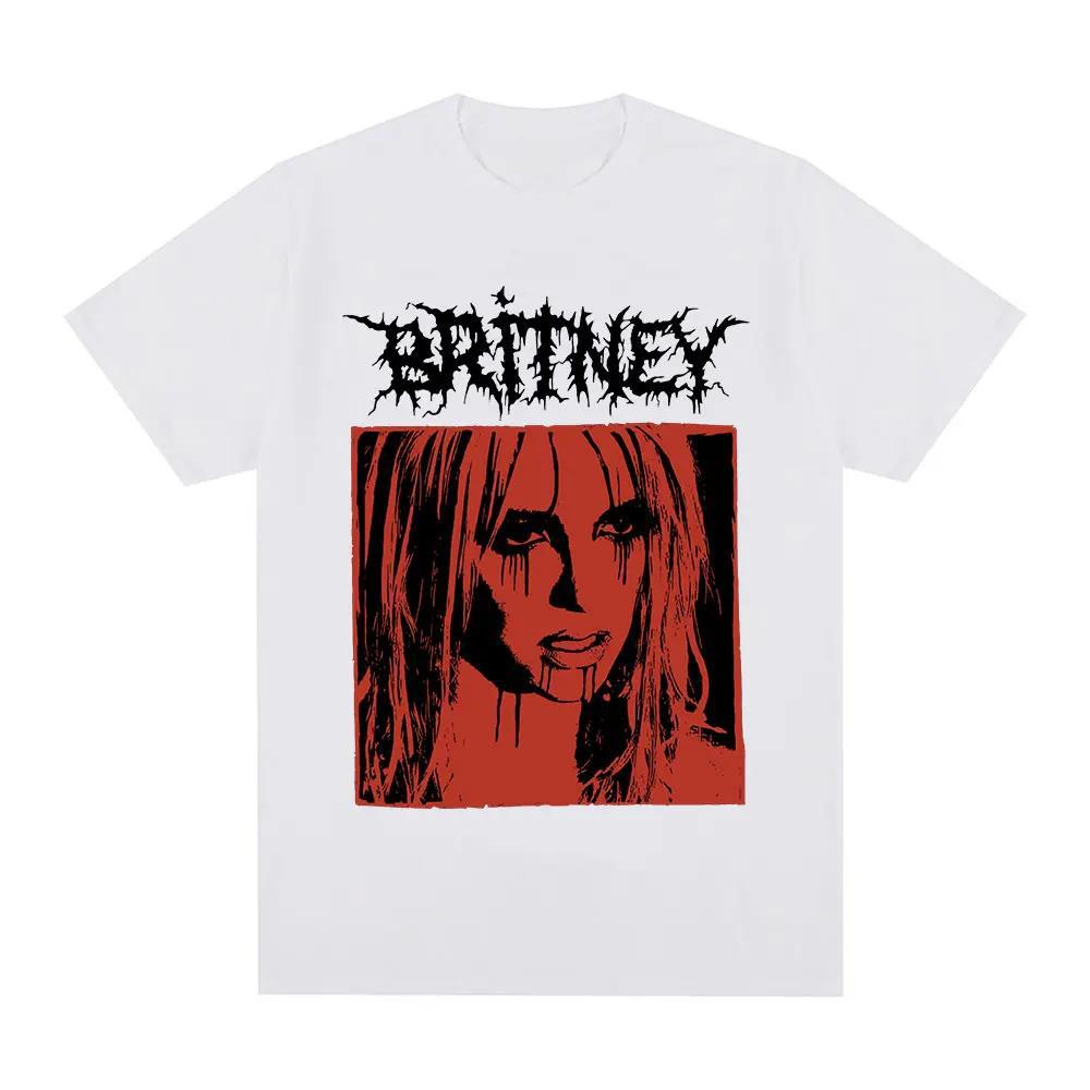 Britney Spears Metal Rock Graphic T-shirt Men Women Fashion