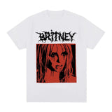 Britney Spears Metal Rock Graphic T-shirt Men Women Fashion