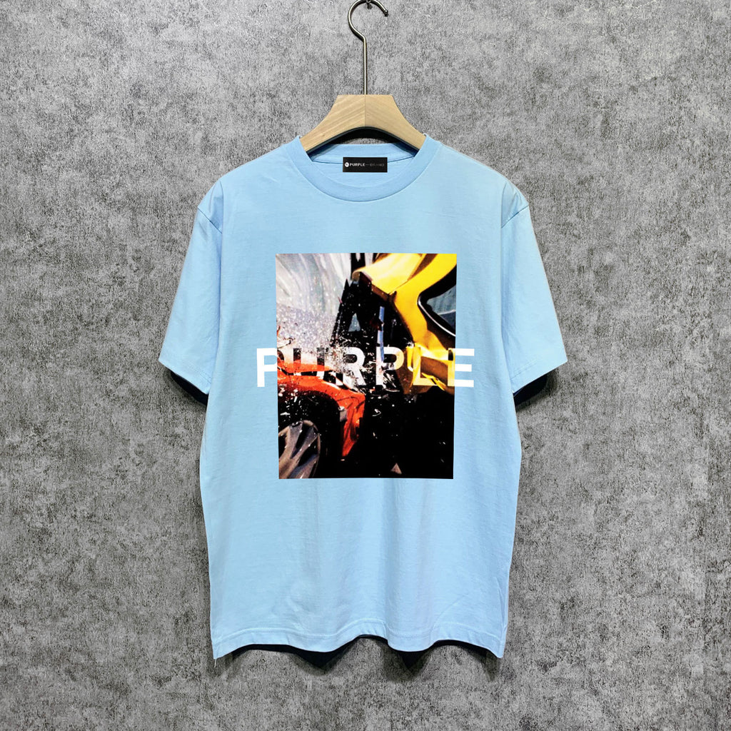 Purple Brand T Shirt Short Sleeve T-shirt Blouse