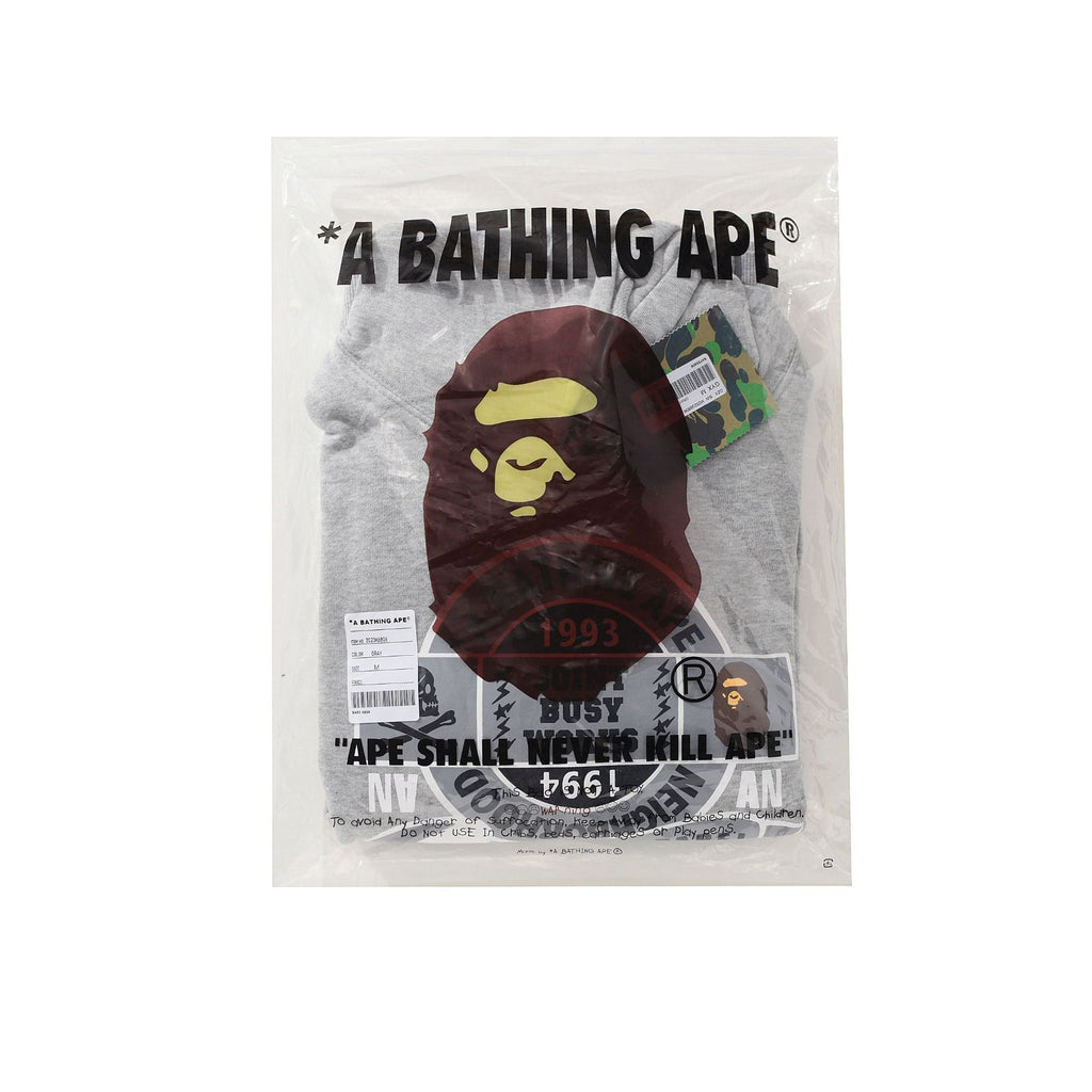 Bathing Ape Hoodie Skull Ape Man Letter Print Hooded Pullover Kangaroo Sweater