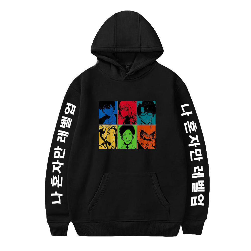 Korean Manga Solo Leveling Sung Jin Woo Hoodie Spring