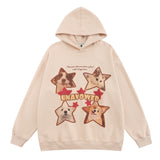 Men Hoodie Printed Hoodie Men's Spring and Autumn Loose Long Sleeve Pullover