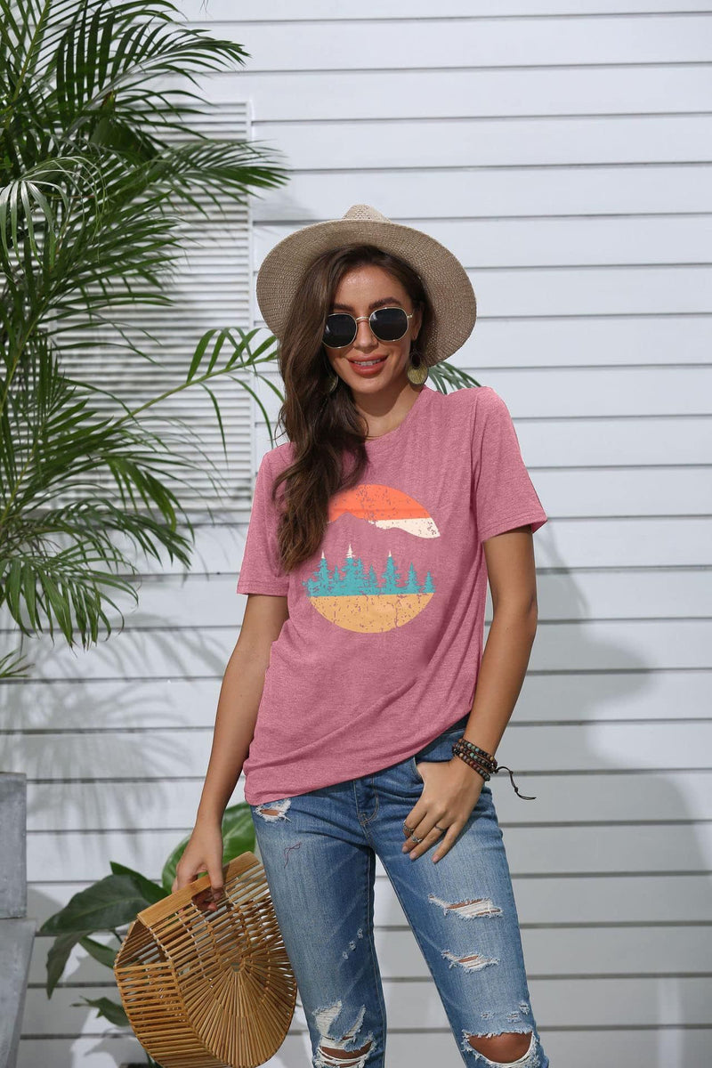Adventure T-Shirt Women Mountain Hiking