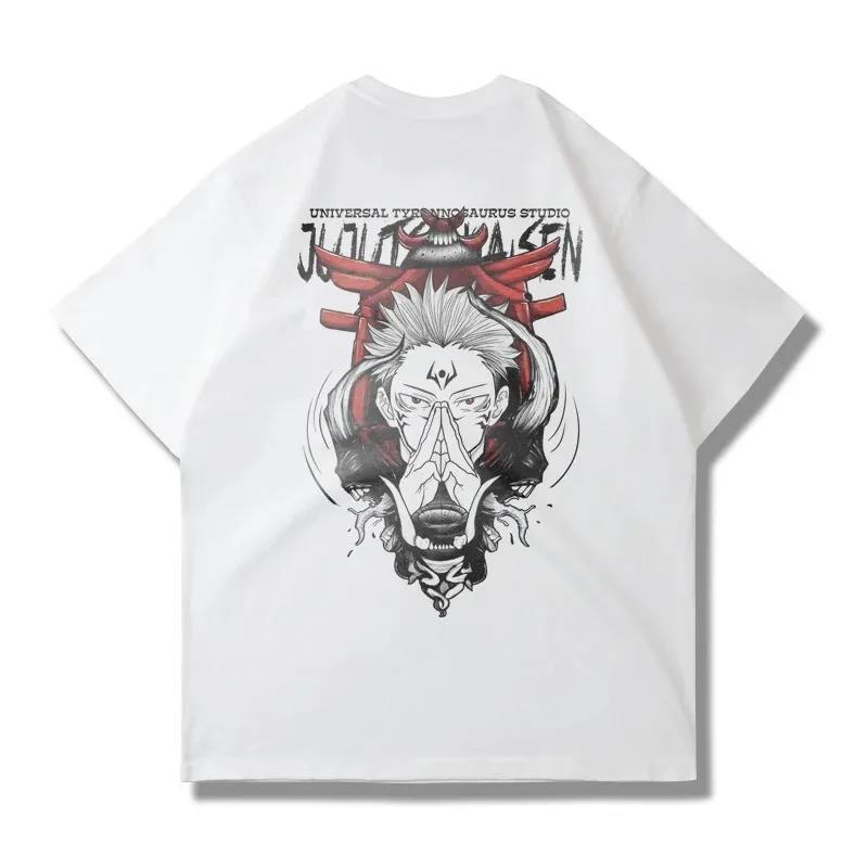 2024 Harajuku Y2k Vintage Cotton Cotton Short Sleeve