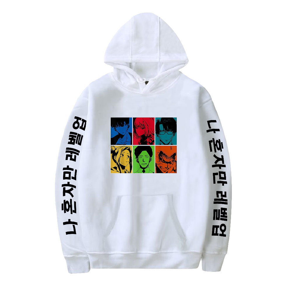 Korean Manga Solo Leveling Sung Jin Woo Hoodie Spring