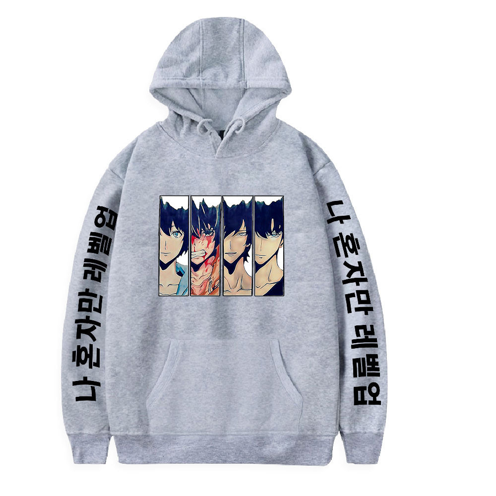 Korean Manga Solo Leveling Sung Jin Woo Hoodie Spring