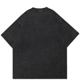 Gothic Hip Hop Streetwear Men T-Shirt Oversized