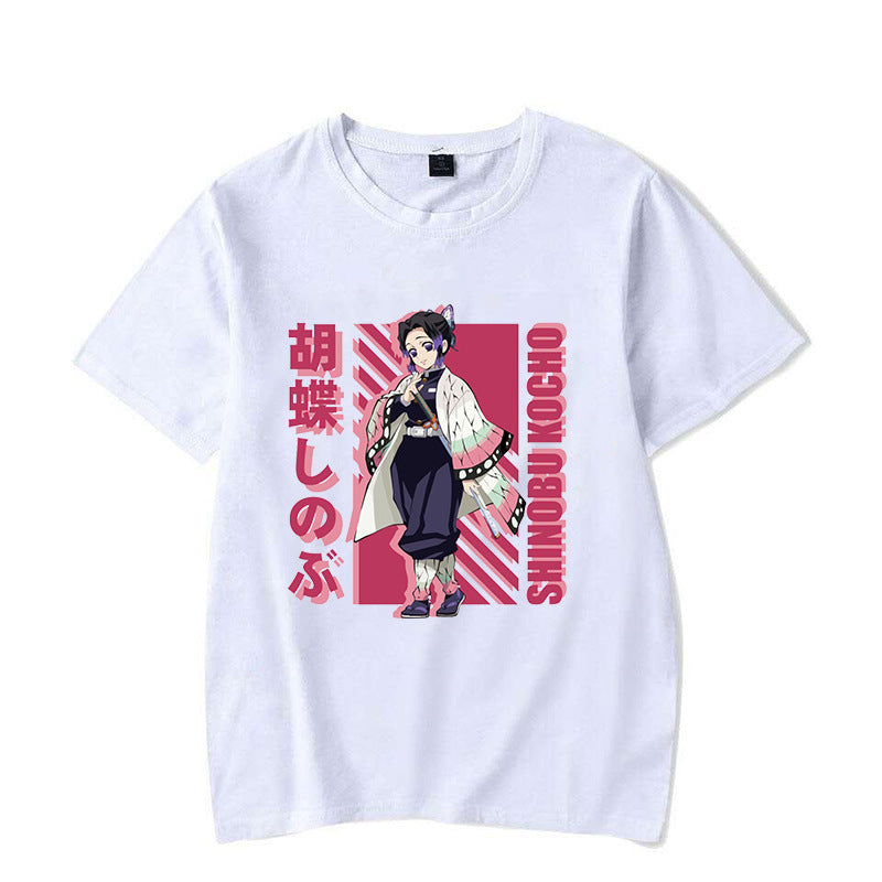 Anime Kochou Shinobu Printed T Shirts