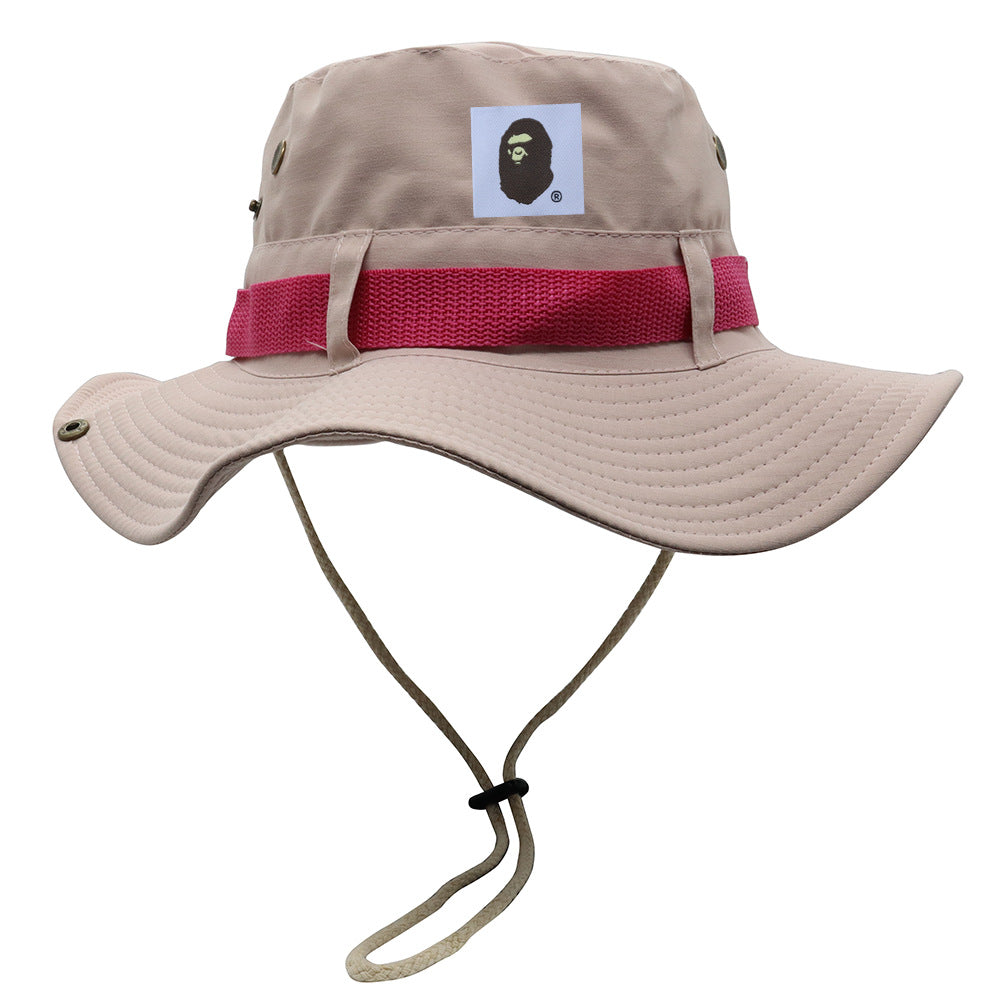 Bathing Ape Hat Sun Protection Versatile Sun Hat