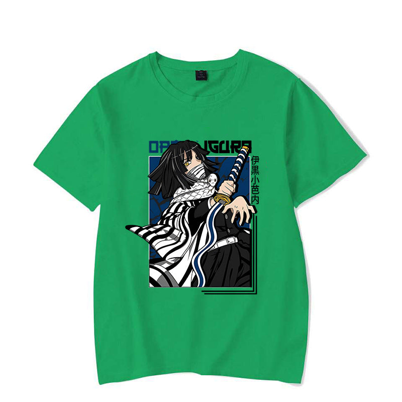 Anime Iguro Obanai Print T-shirt Women