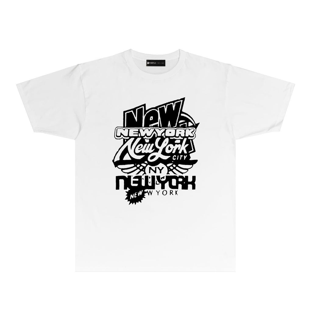 Purple Brand T Shirt Short Sleeve T-shirt Blouse