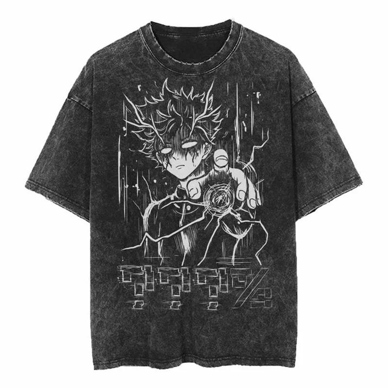 Harajuku Fashion Vintage T-Shirt Japanese Anime Naruto