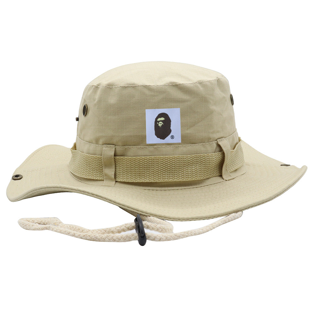 Bathing Ape Hat Sun Protection Versatile Sun Hat