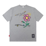 Men's T Shirt Letter Short Sleeve T-shirt Men's and Women's Loose Top