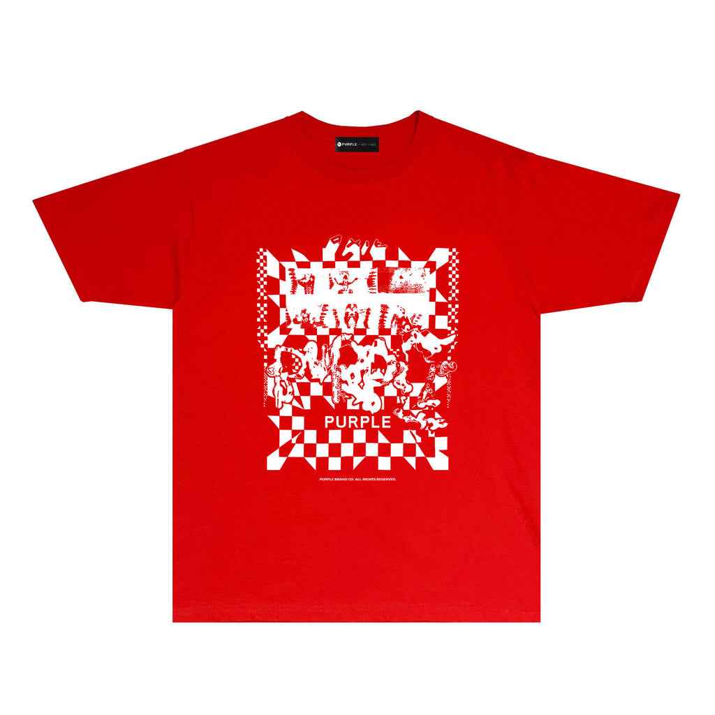 Purple Brand T Shirt Short Sleeve T-shirt Blouse