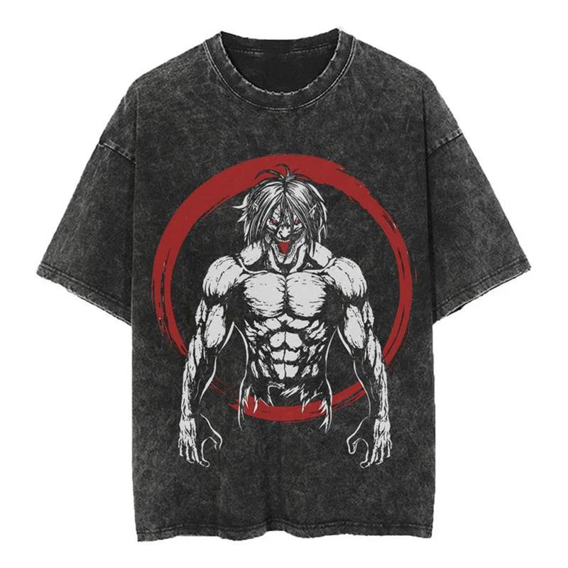 Harajuku Fashion Vintage T-Shirt Japanese Anime Naruto