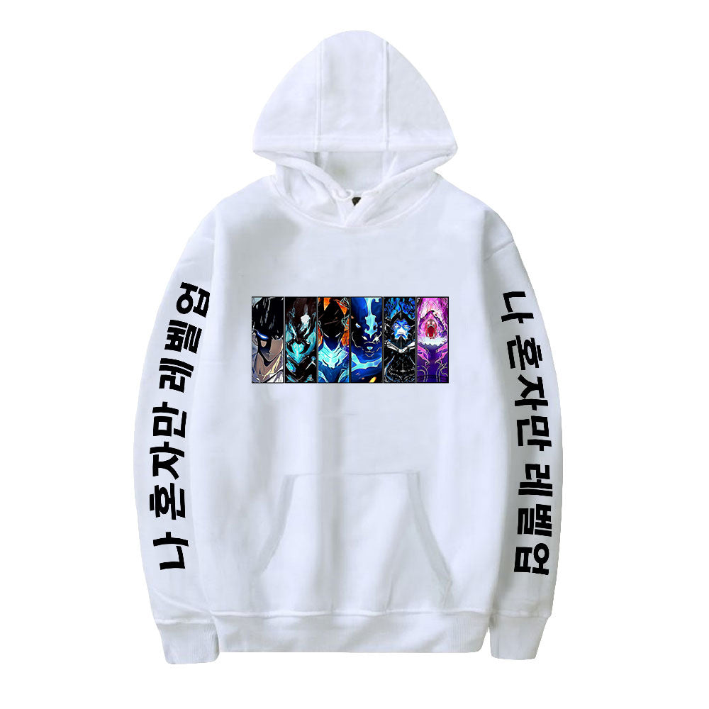 Korean Manga Solo Leveling Sung Jin Woo Hoodie Spring