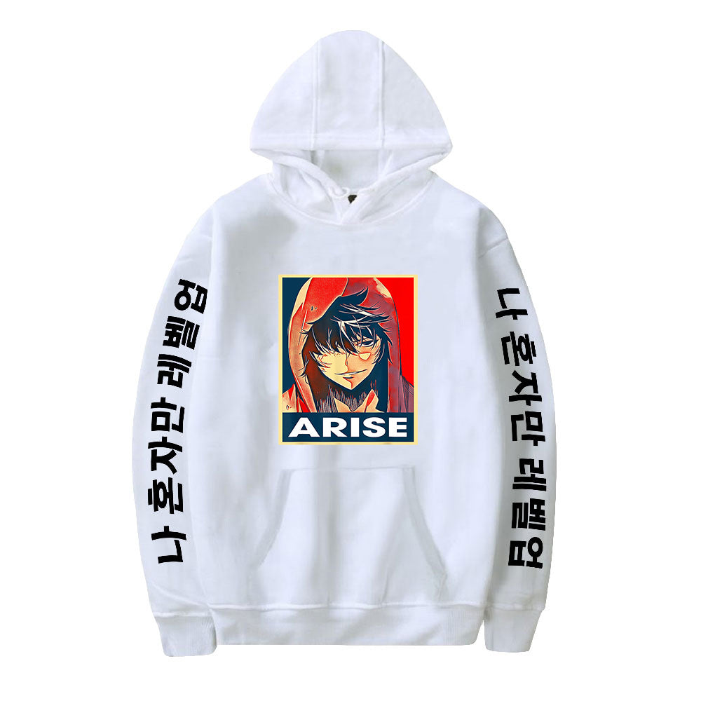 Korean Manga Solo Leveling Sung Jin Woo Hoodie Spring