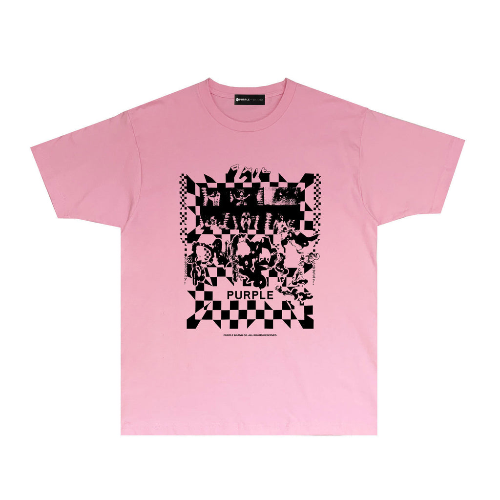 Purple Brand T Shirt Short Sleeve T-shirt Blouse