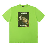 Men T Shirt Loose Short Sleeve T-shirt Male and Female Personality Printed Cotton round Neck