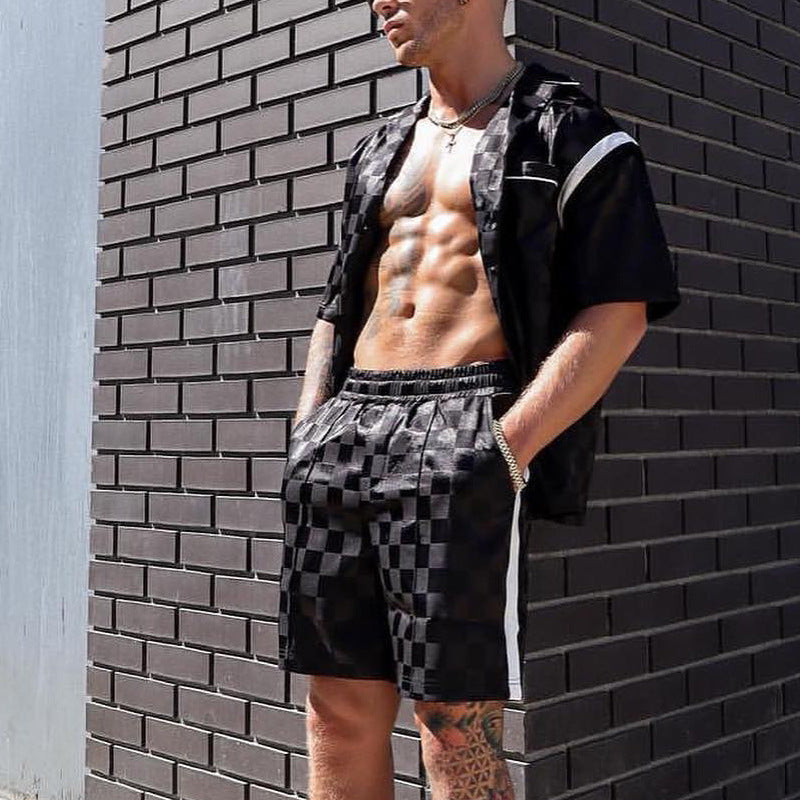 Men Co-Ords Men's Casual Sports Suit Shirt Men's Clothing