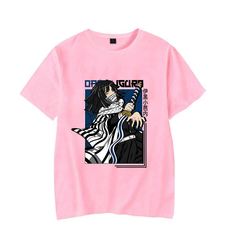 Anime Iguro Obanai Print T-shirt Women