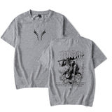 Anime Berserk Guts Acid Tshirt Retro Vintage Washed Graphic