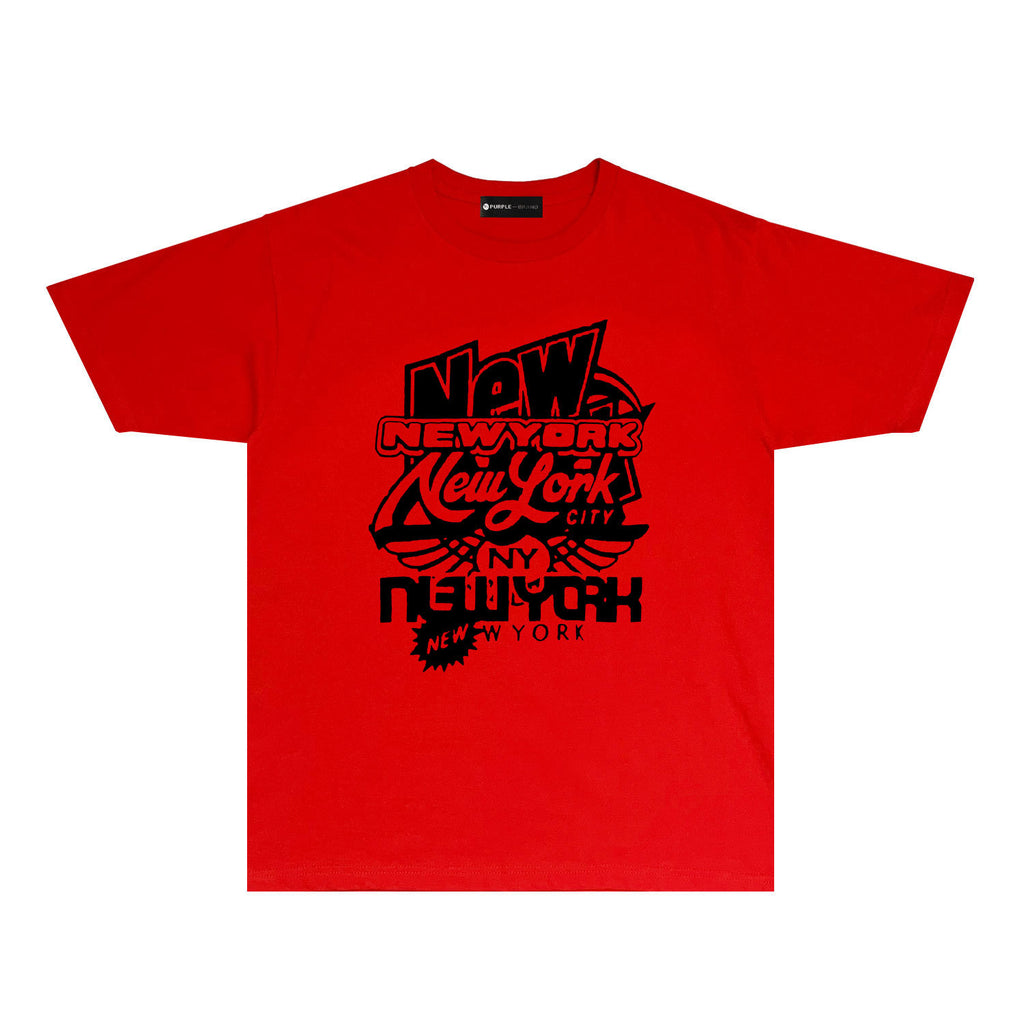 Purple Brand T Shirt Short Sleeve T-shirt Blouse