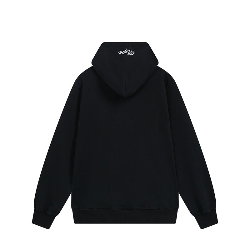 Bathing Ape Hoodie Shark Head Sweater Colored Letter Print Fall/Winter Hooded Jacket