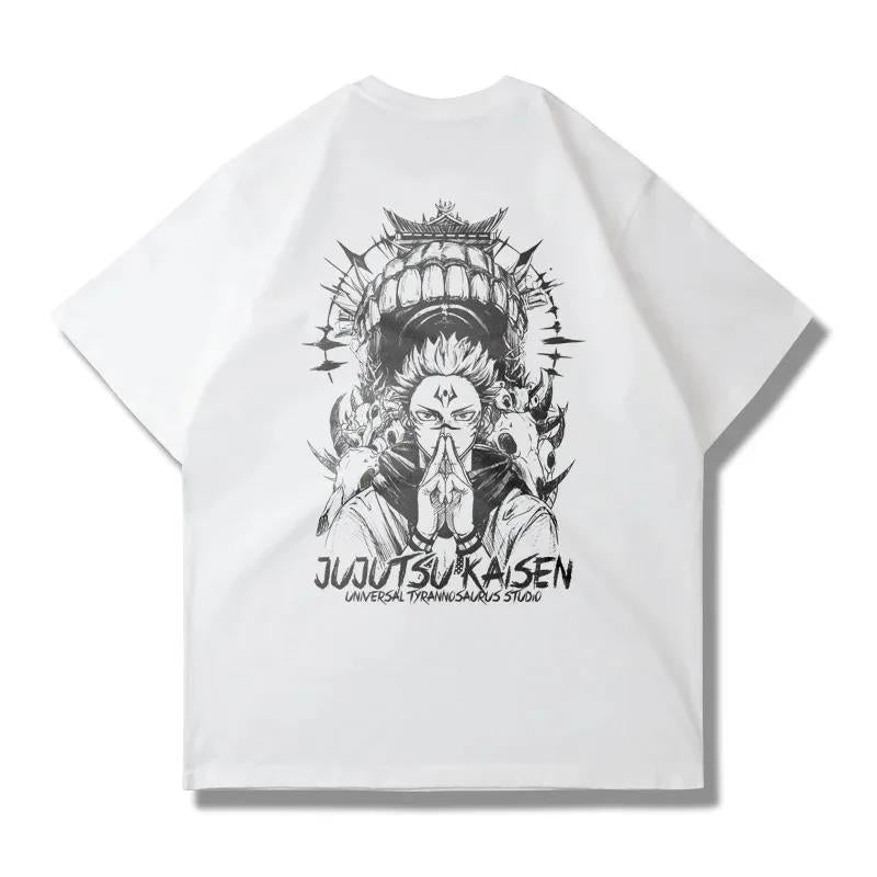 2024 Harajuku Y2k Vintage Cotton Cotton Short Sleeve