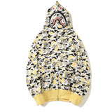 Bathing Ape Hoodie Classic Shark Hooded Cardigan Zip Sweater Jacket
