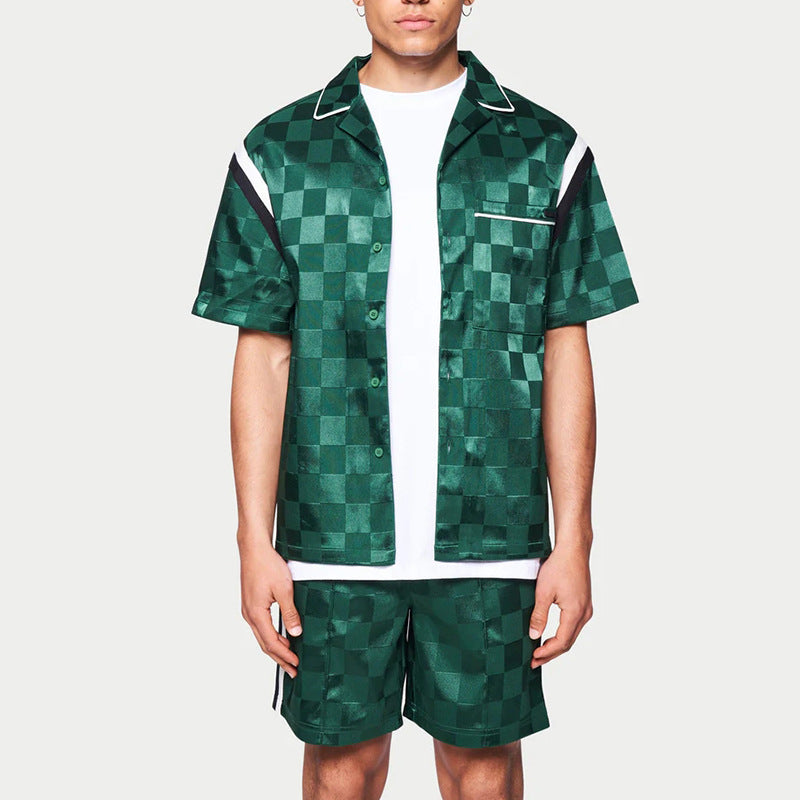 Men Co-Ords Men's Casual Sports Suit Shirt Men's Clothing
