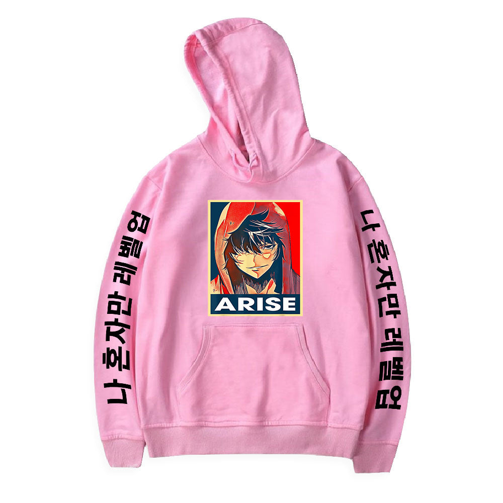 Korean Manga Solo Leveling Sung Jin Woo Hoodie Spring