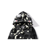 Bathing Ape Hoodie Men's and Women's Luminous Spot Camouflage Sweater