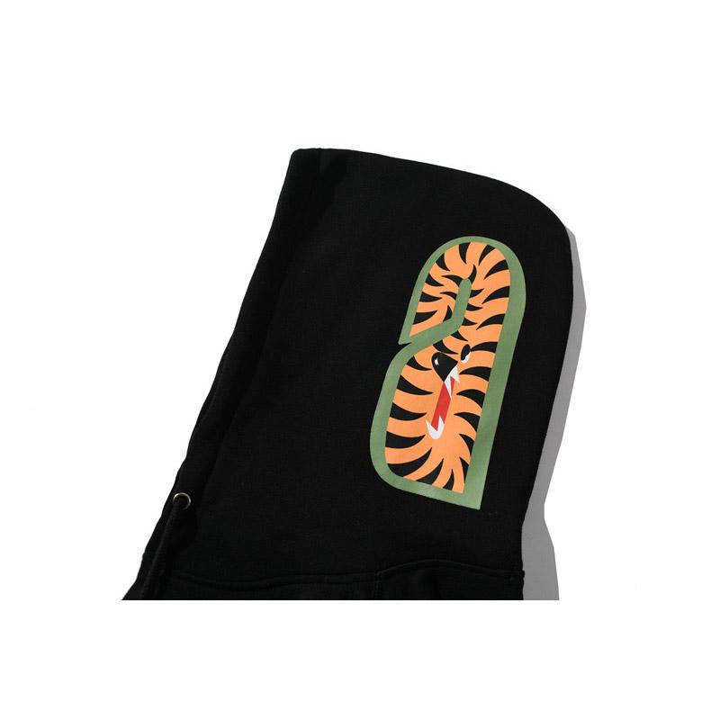 Bathing Ape Hoodie Hooded Cardigan Zipper Sweater Men's and Women's Pure Cotton