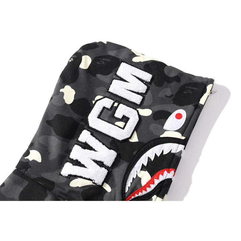 Bathing Ape Hoodie Men's and Women's Luminous Spot Camouflage Sweater