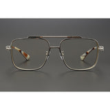 CHH Chrome Hearts Glasses Versatile pure titanium square frame sunglasses frame large face myopia glasses frame