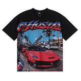 American life hustlers hot diamond hip hop printing pure cotton t-shirt g