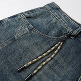 Unisex Jeans Loose Casual Trousers