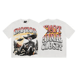 Mixed emotion men's t-shirt - short sleeve, hotfix rhinestone print, 100% cotton