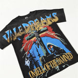 Men's t-shirt with rhinestone print, 100% cotton print