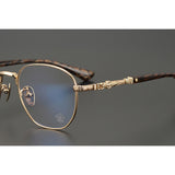 CHH Chrome Hearts Glasses Versatile Engraved Myopia Glasses Frame