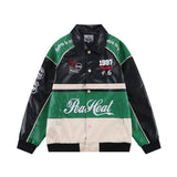 Varsity Jacket Vintage Men's Retro Baseball Uniform Loose