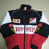 F1 Racing Suit Racing Suit Preppy Style Casual Cotton-Padded Clothes Car Autumn and Winter Clothing Embroidery