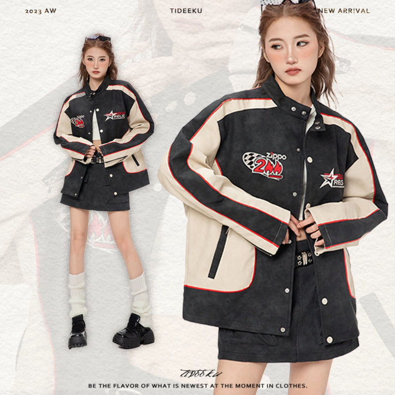 Varsity Jacket Vintage Women's Vintage Baseball Uniform