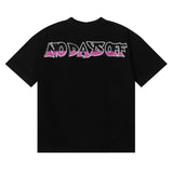 American cross-border life hustlers trendy brand hip hop printed pure cotton t-shirt 250g