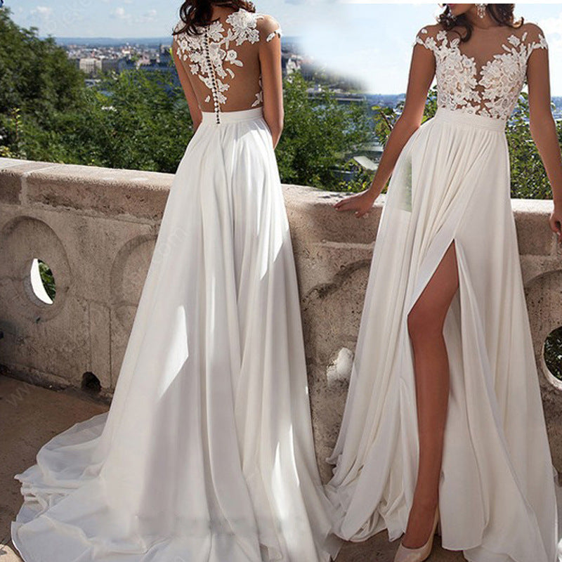 Slutty Wedding Dress Evening Gown