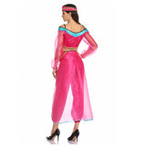 Arabian Nights Theme Dress Halloween Sexy Lamp of Aladdin Arabian Princess Stage Costume