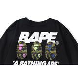 Bathing Ape T Shirt Summer Summer Camping Short Sleeve T-shirt